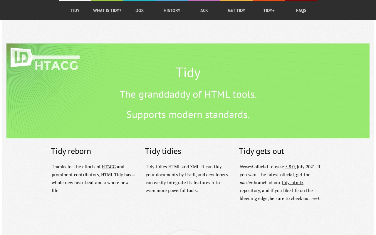 HTML Tidy, a linter for Rating And 631 Alternatives Analysis Tools