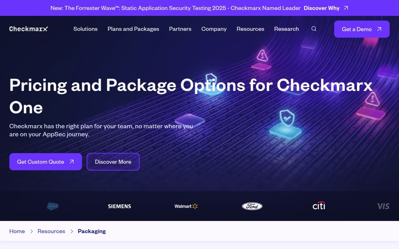 Checkmarx CxSAST screenshot