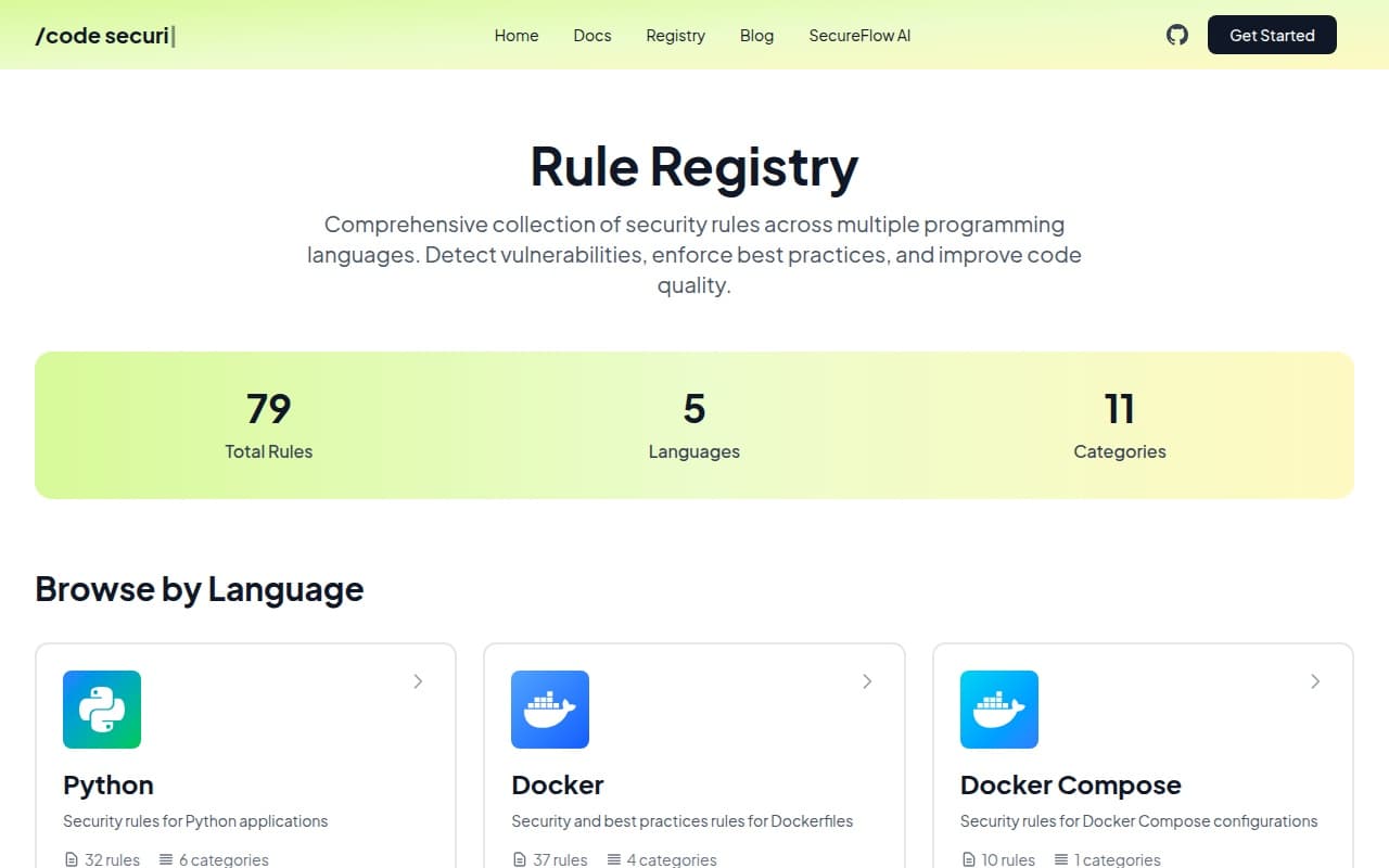 Code Pathfinder screenshot
