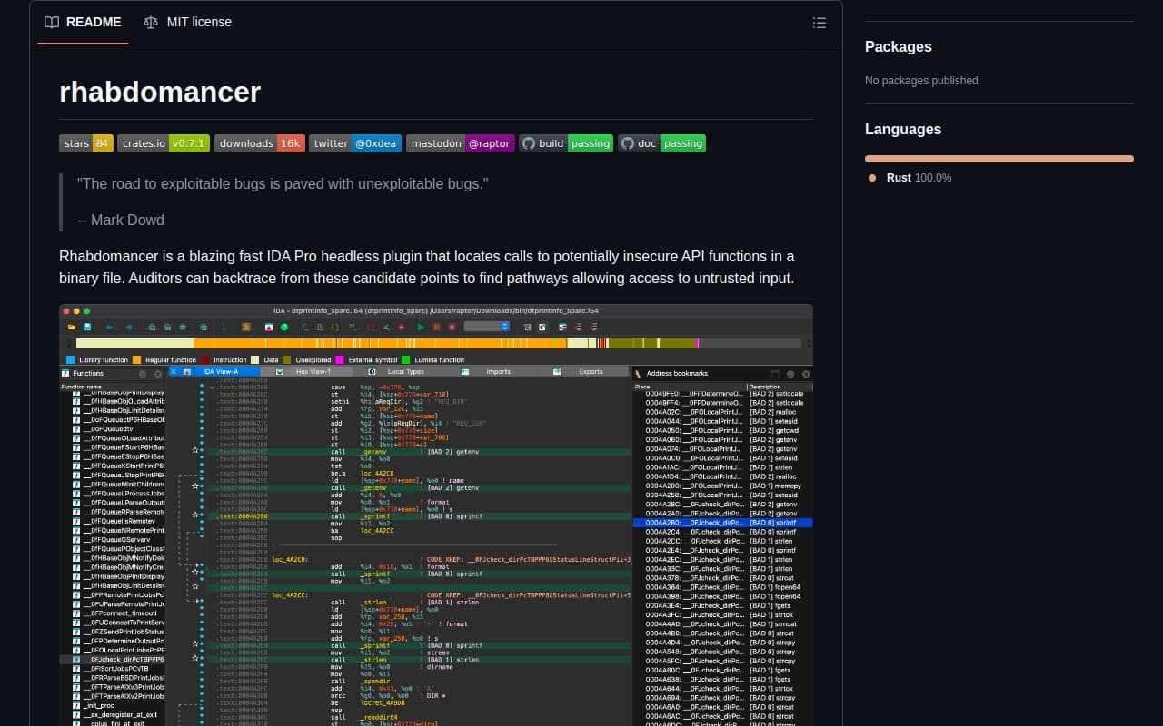 rhabdomancer screenshot