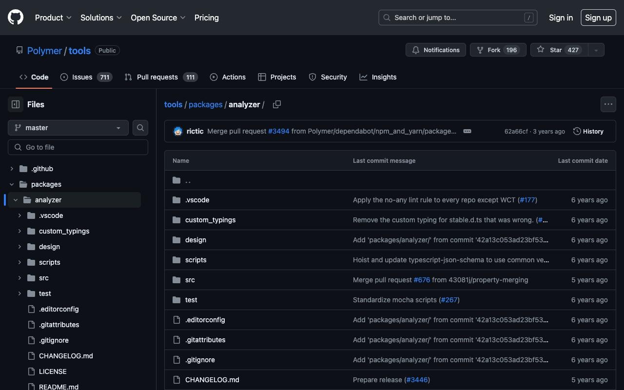 Polymer-analyzer screenshot