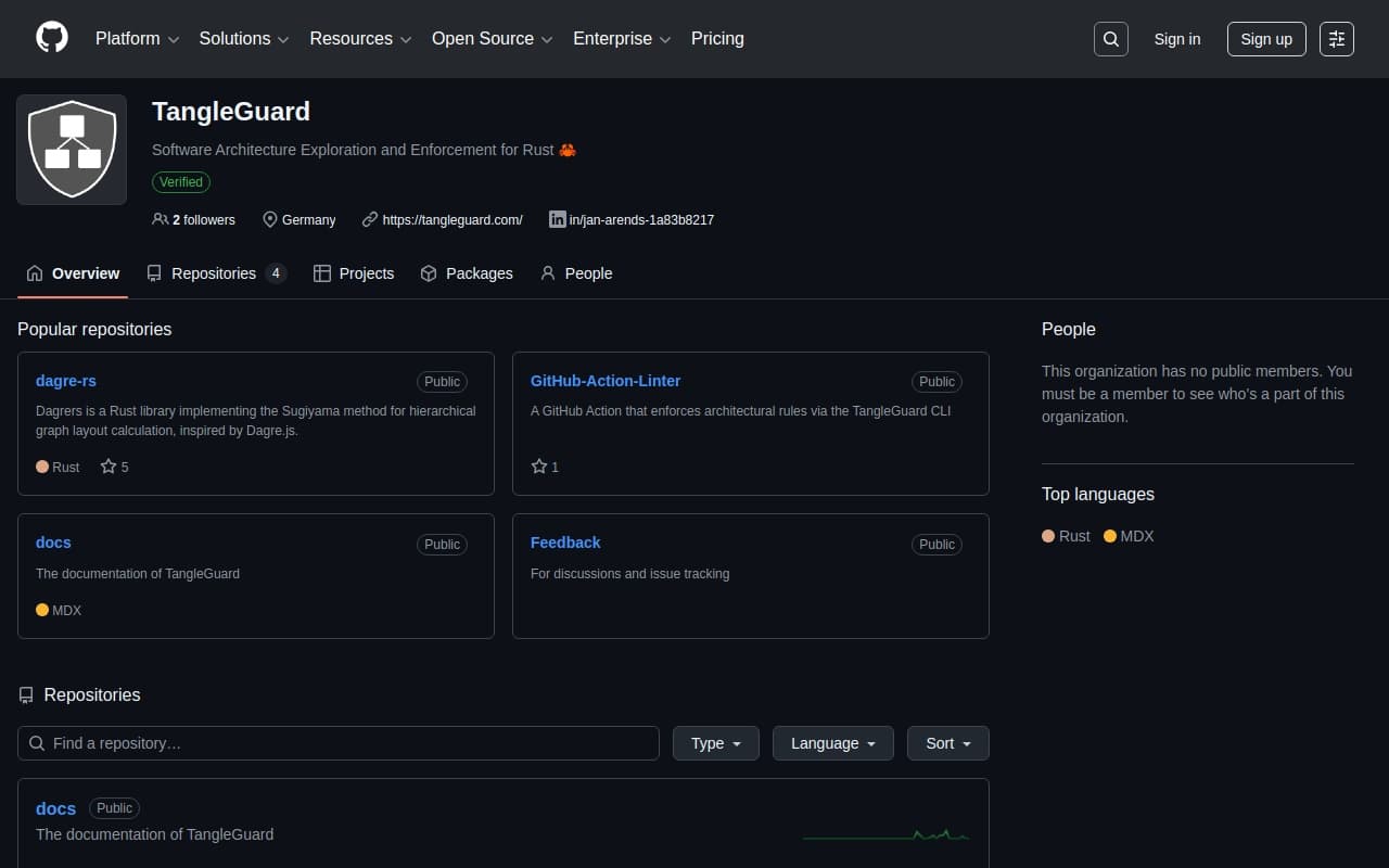 TangleGuard screenshot
