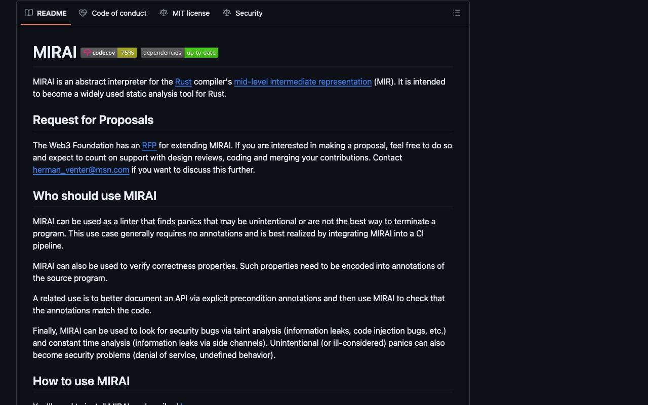 MIRAI screenshot