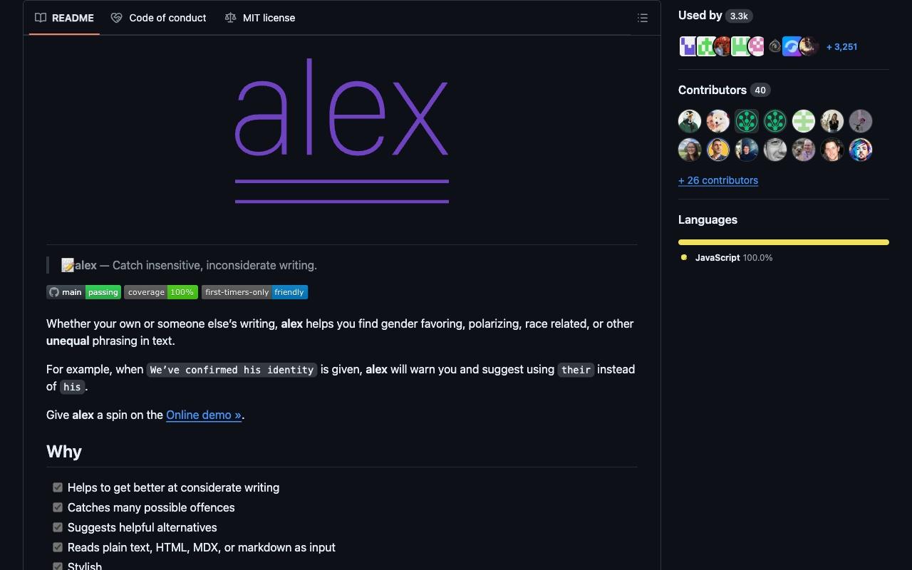 alex screenshot