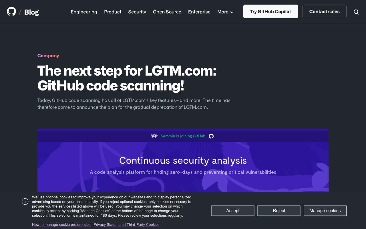 LGTM screenshot