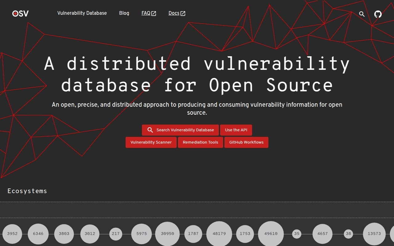 OSV-Scanner screenshot