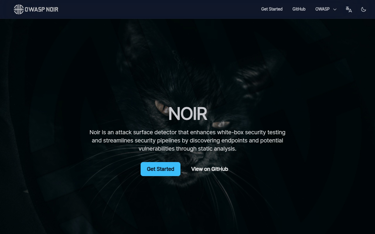 OWASP Noir screenshot