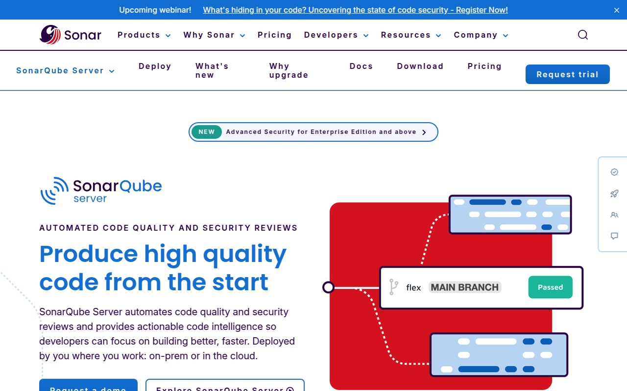 SonarQube Server screenshot