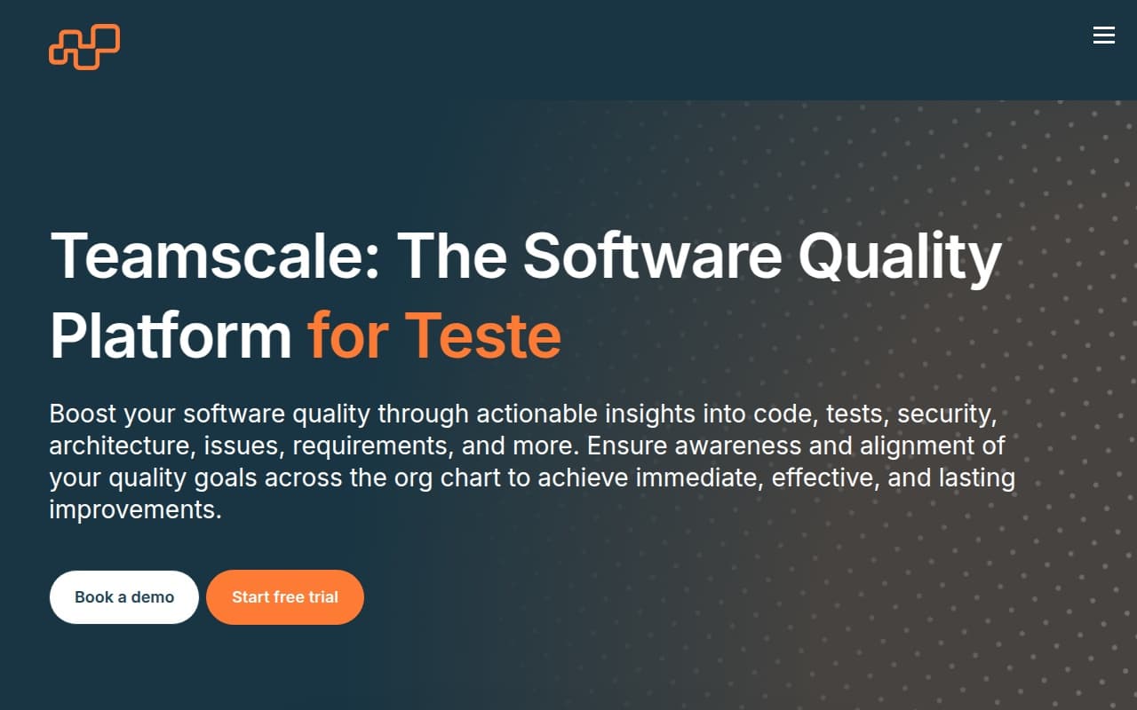 Teamscale screenshot