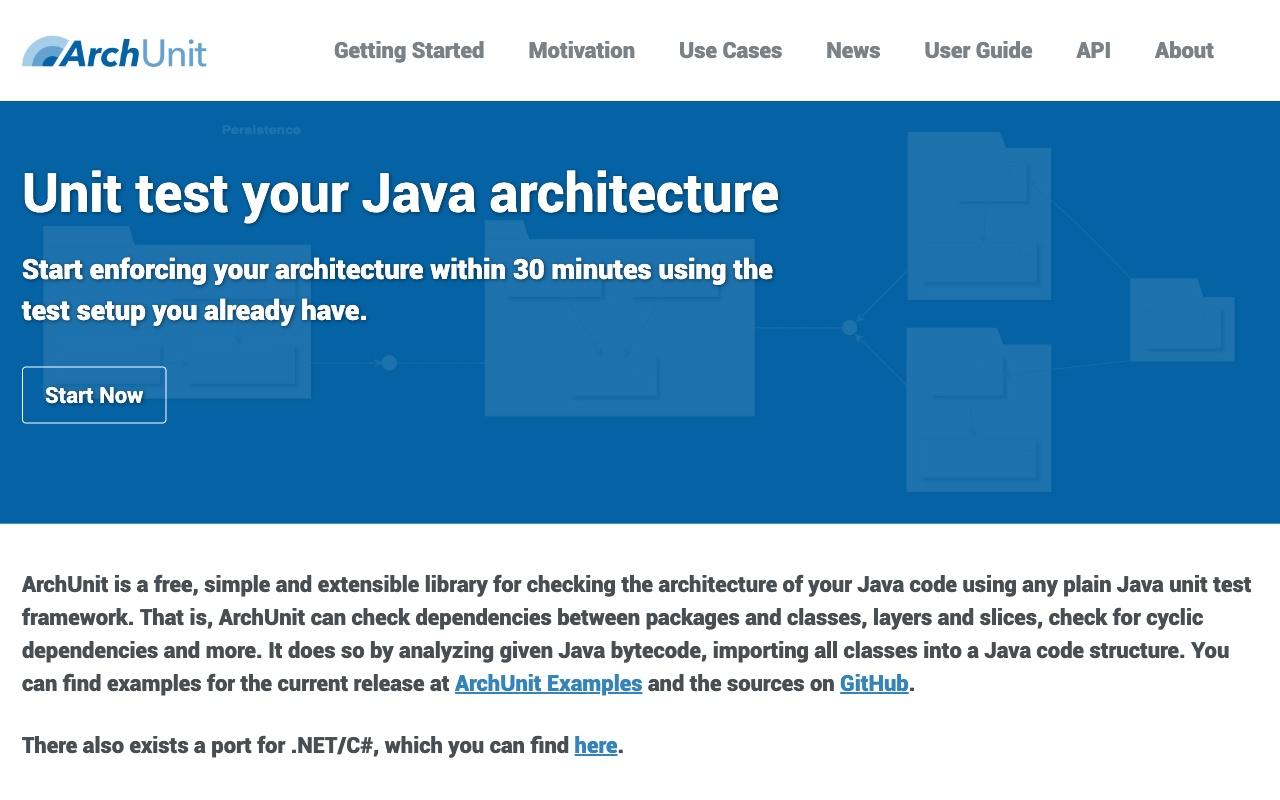 ArchUnit screenshot