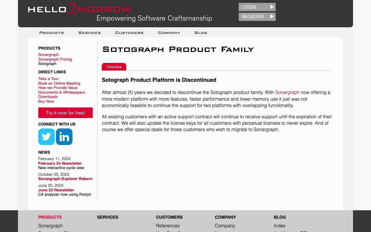 Soto Platform screenshot