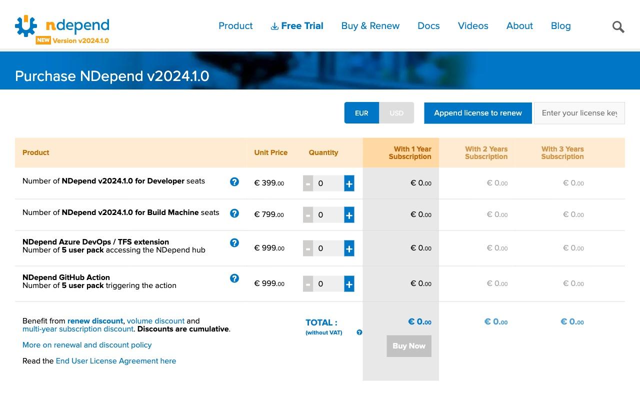 NDepend screenshot