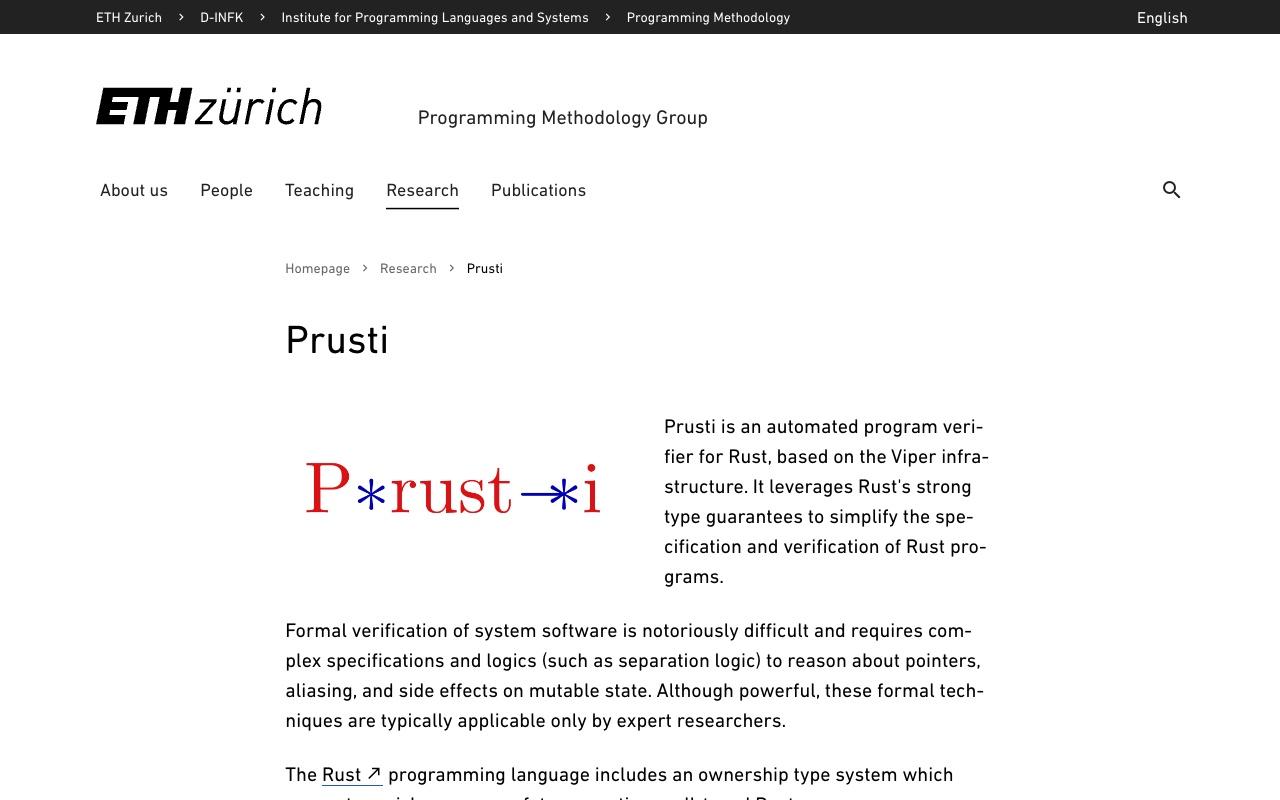 Prusti screenshot