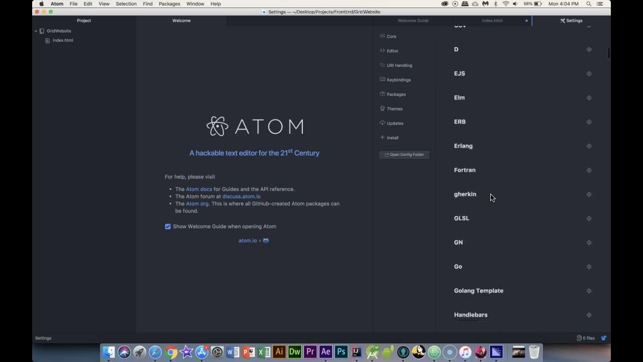 Atom-Beautify screenshot
