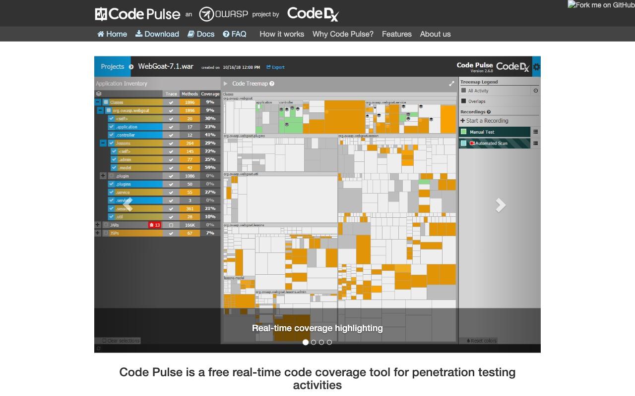 Code Pulse screenshot