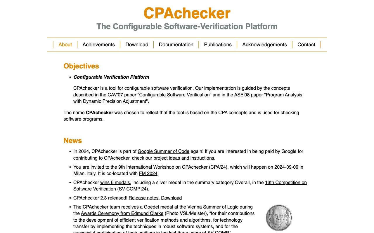 CPAchecker screenshot
