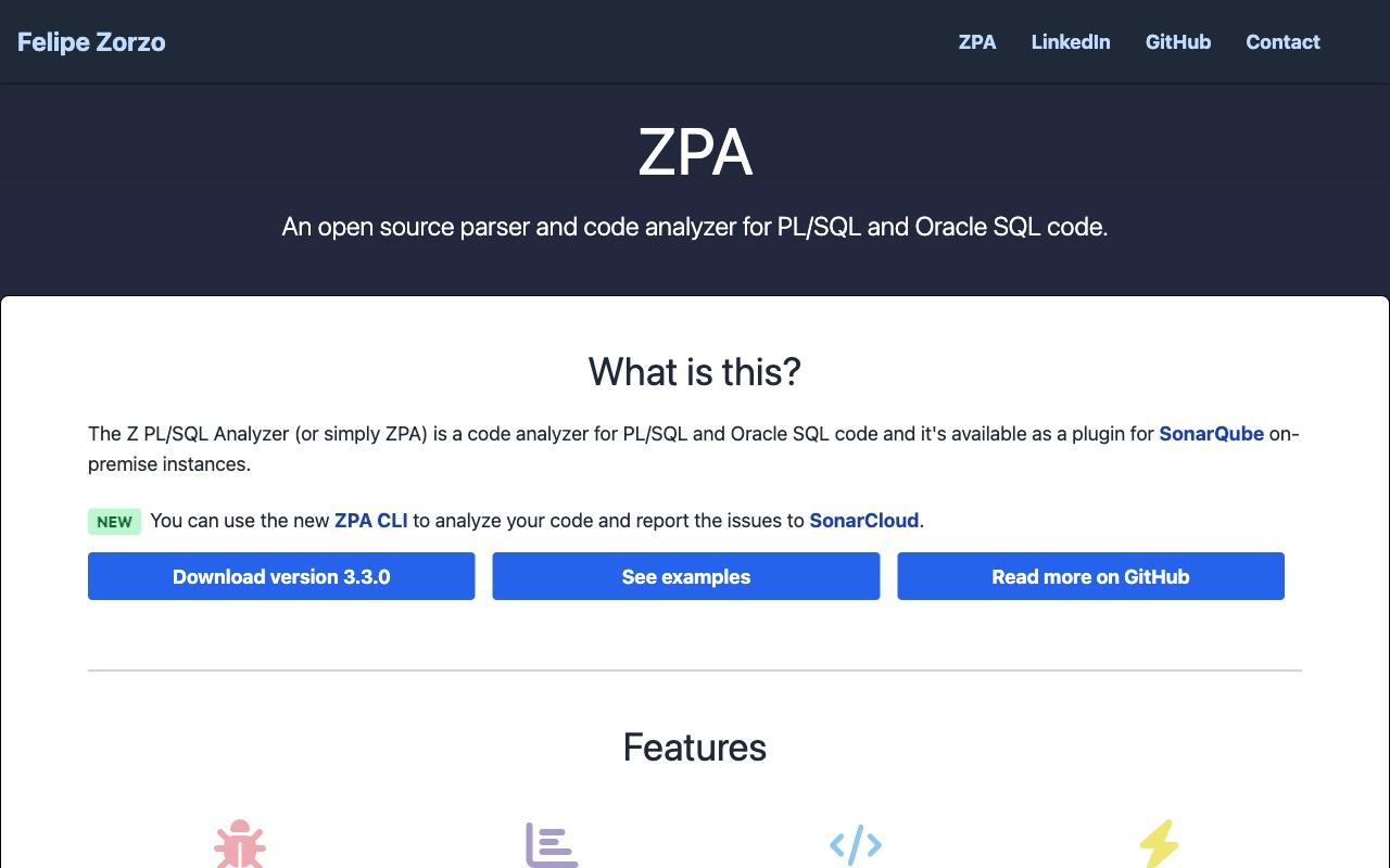 ZPA screenshot
