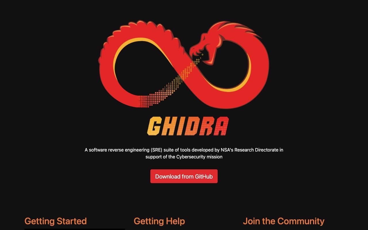 Ghidra screenshot