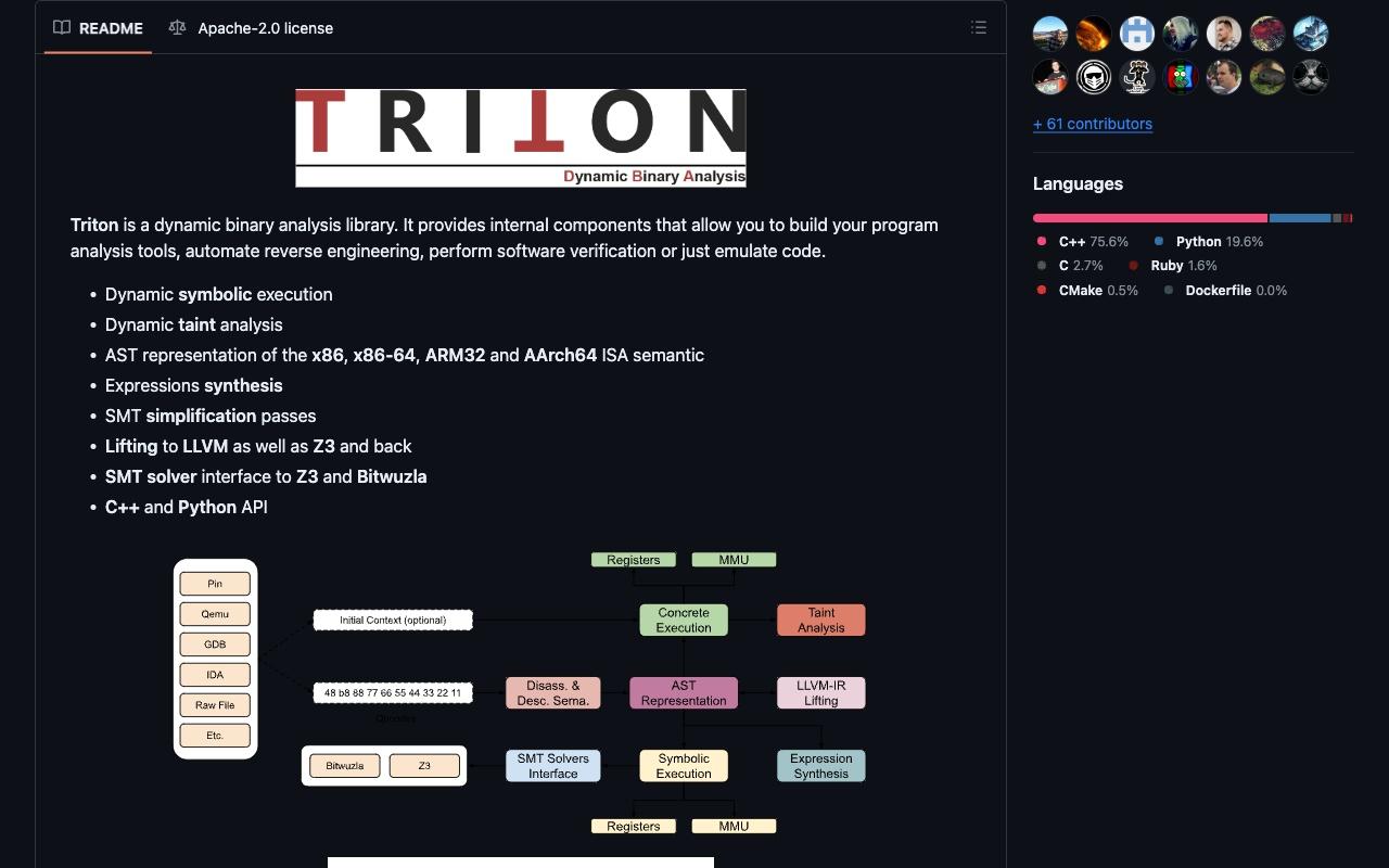 TRITON screenshot