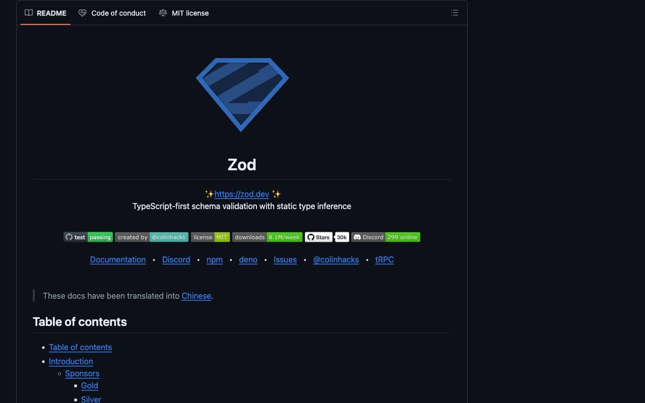 zod screenshot