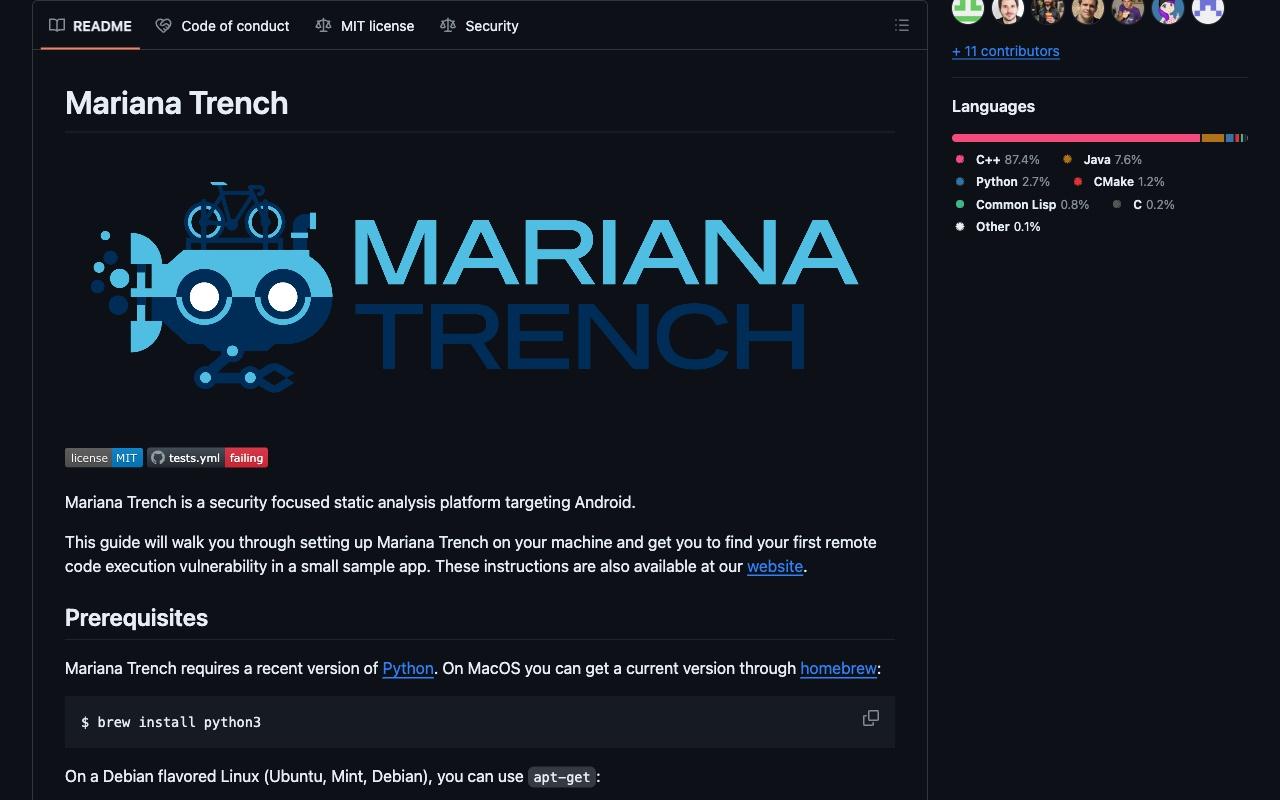 Mariana Trench screenshot