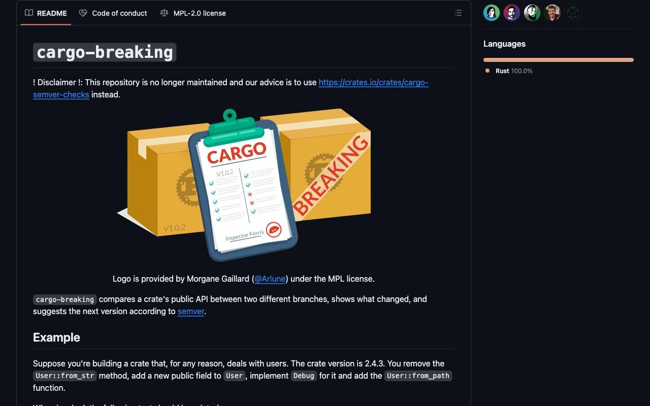cargo-breaking screenshot