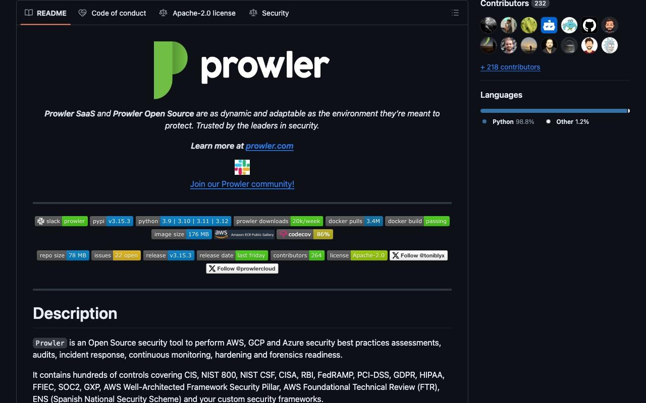 prowler screenshot