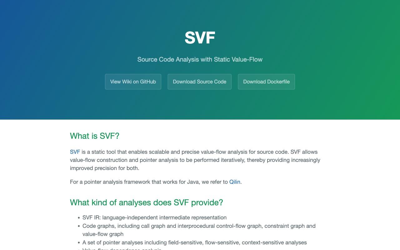 SVF screenshot