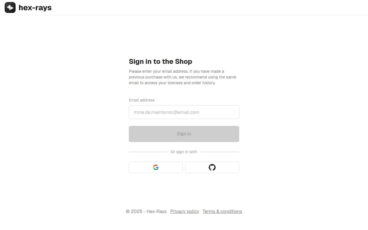 IDA Free screenshot