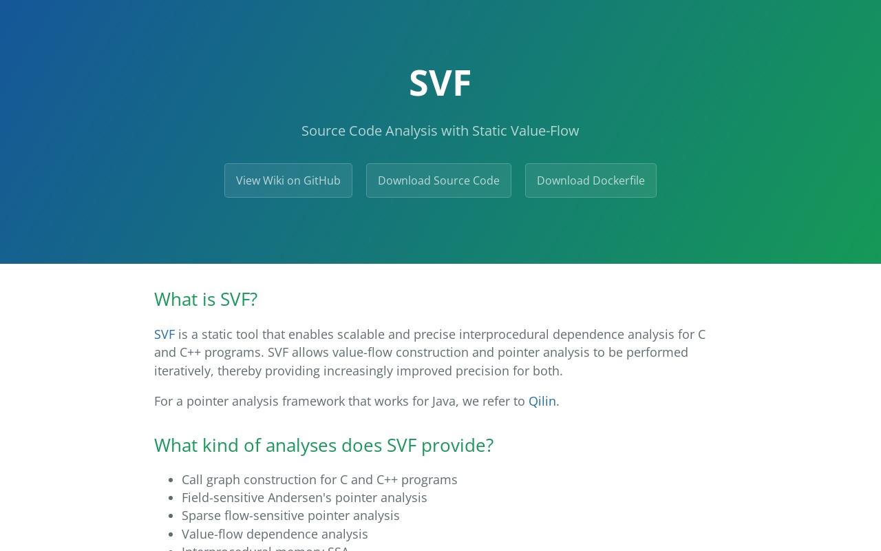 SVF screenshot