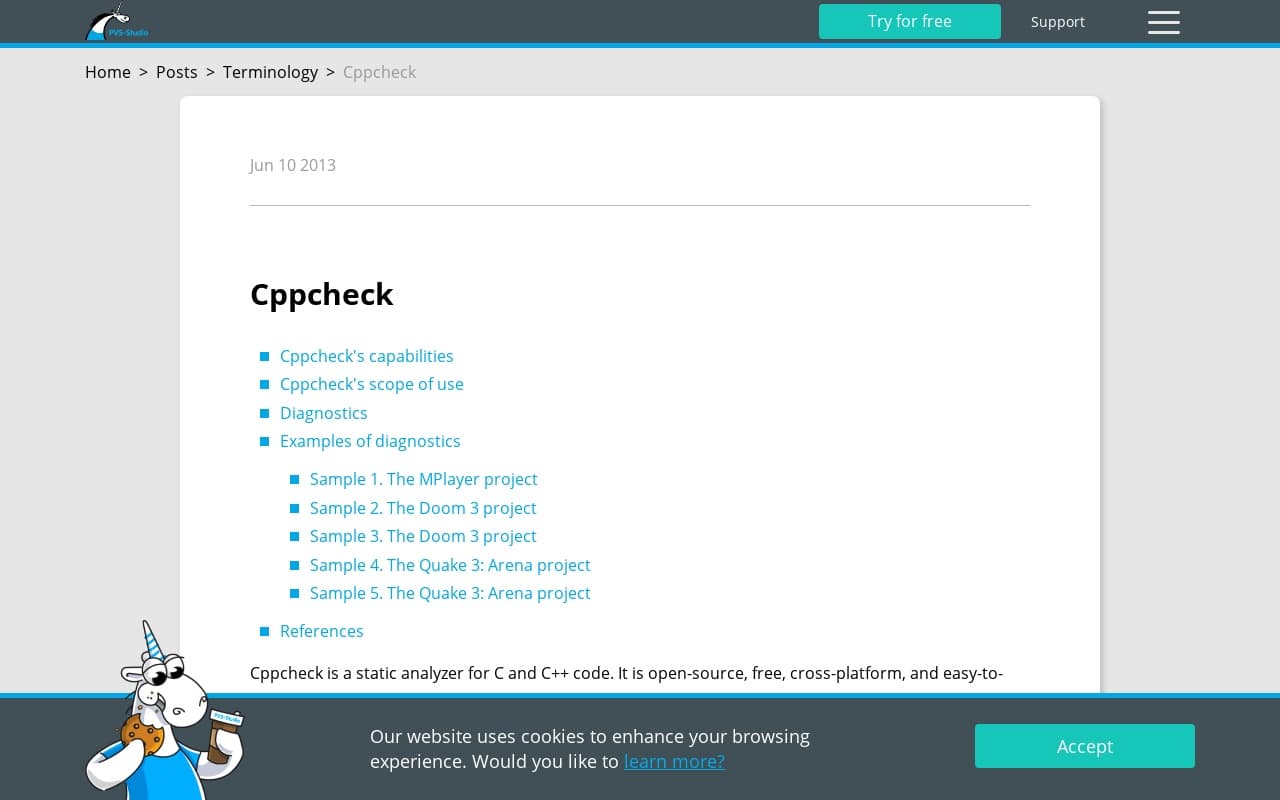 Man Cppcheck : Tool For Static C/C Code Analysis – ELDJ