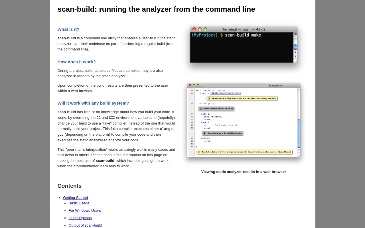 scanbuild, a linter for C/Cpp Rating And 77 Alternatives Analysis